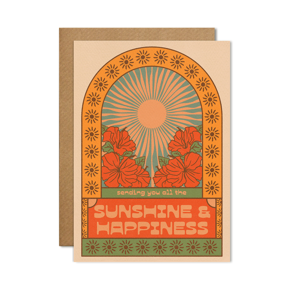 Sunshine & Happiness card