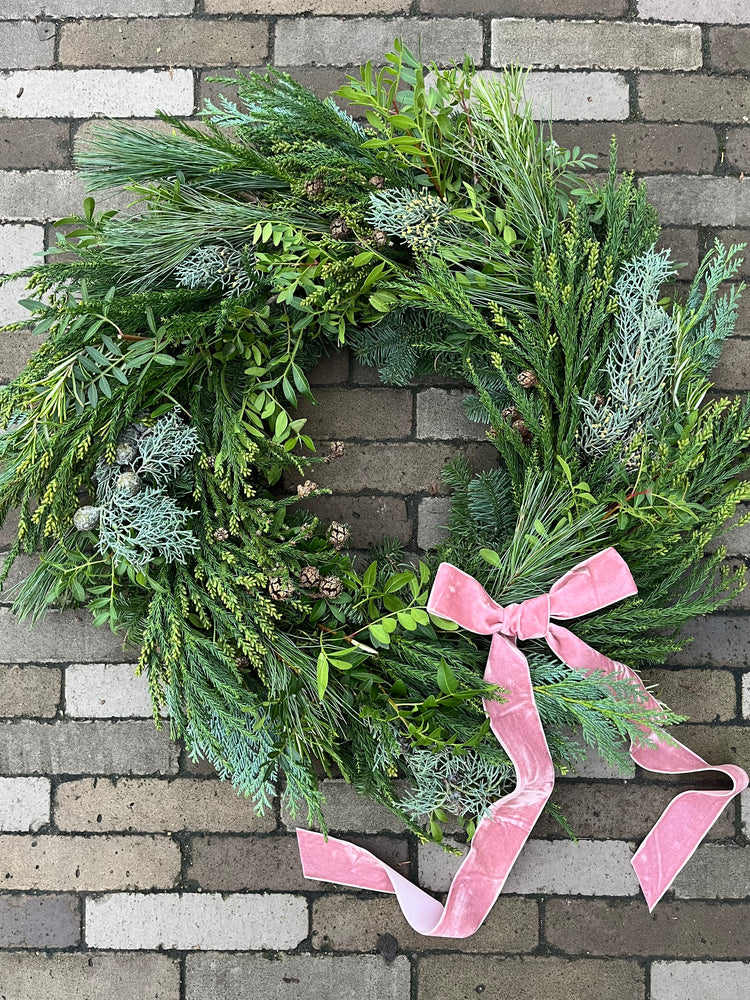 Keep It Green Festive Wreath