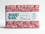 SOAP FOLK - Rose Geranium Soap Bar