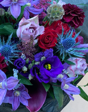 TRUE ROMANCE - Valentines Bouquets from Edie Rose Available Thursday 13th February - Saturday 15th February 2025