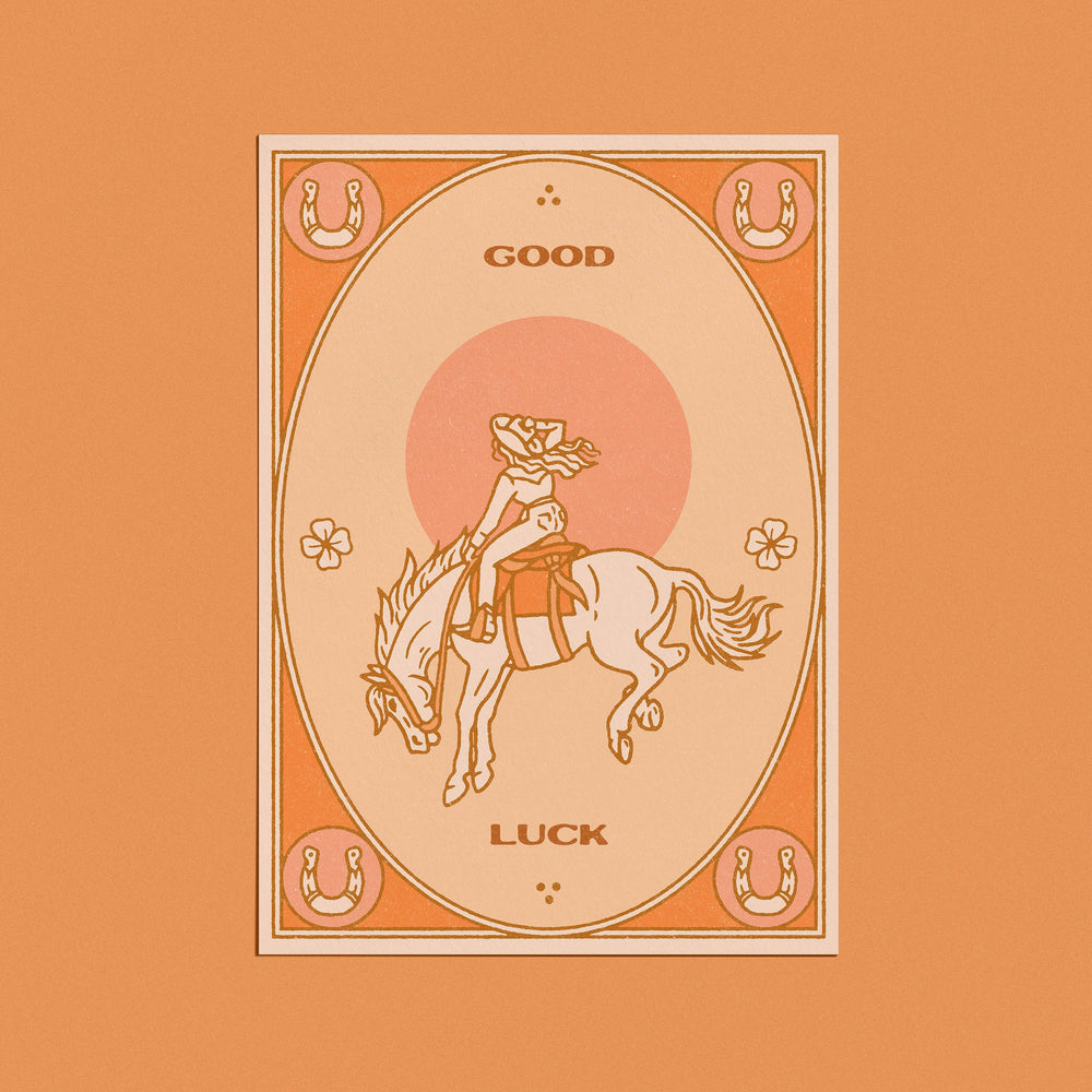 Good Luck Card - Cai & Jo