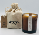 Wxy- Amber 5oz Candle - Bamboo & Bergamot Oil