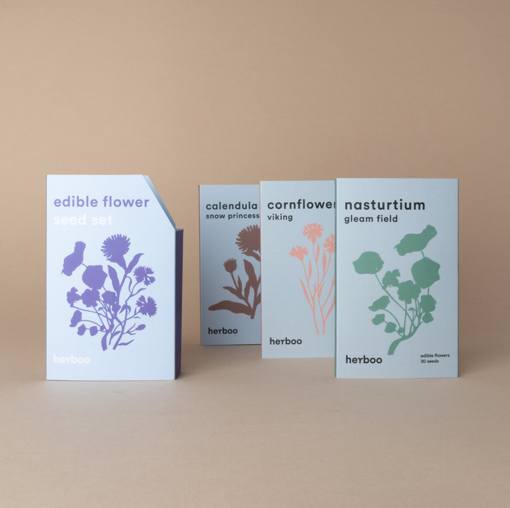 Herboo - Edible Flower Seed Set