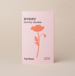 Herboo - Poppy 'Shirley Double' Seeds